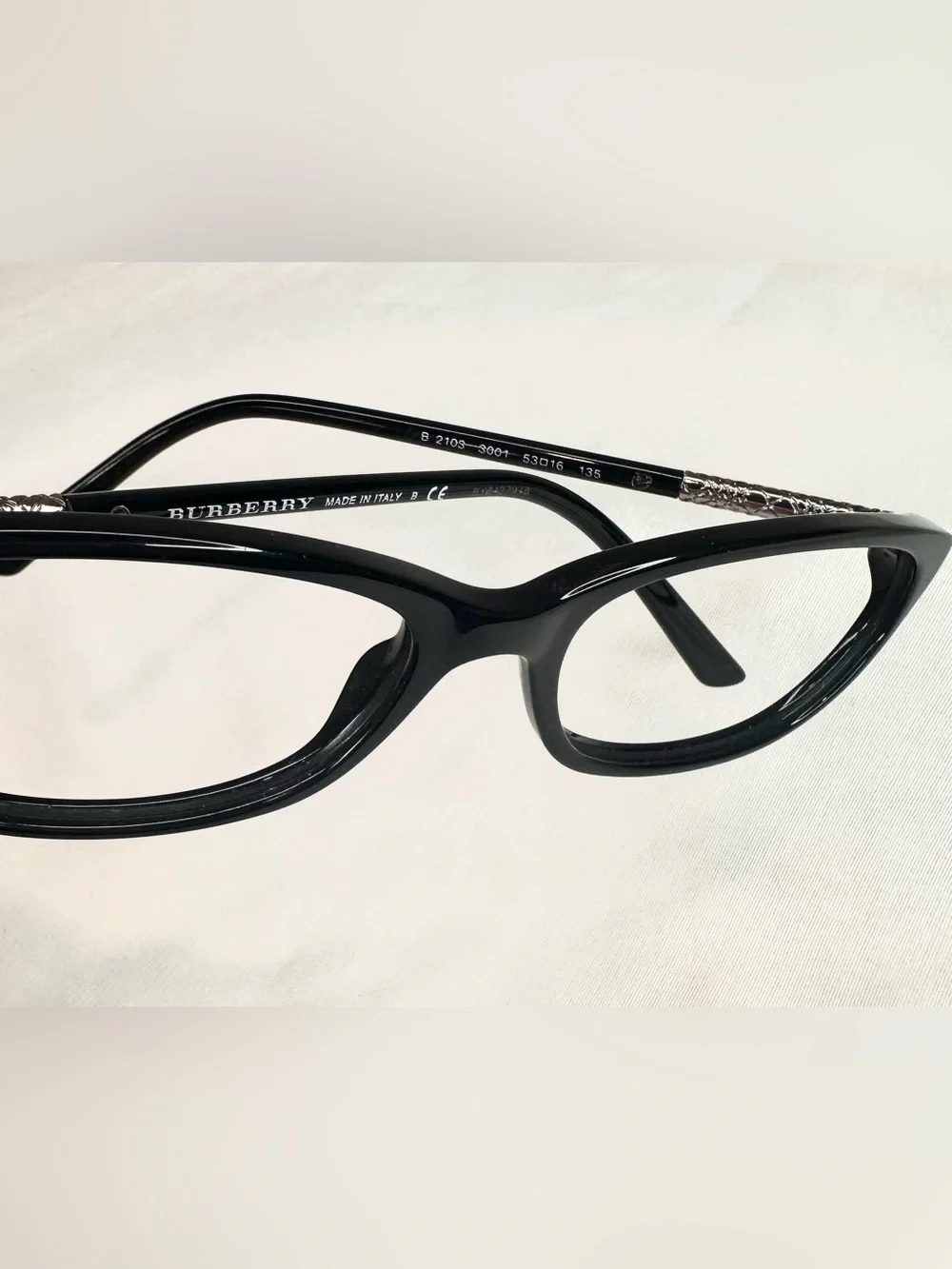 BURBERRY Black Women's Cat-Eye Optical Frames